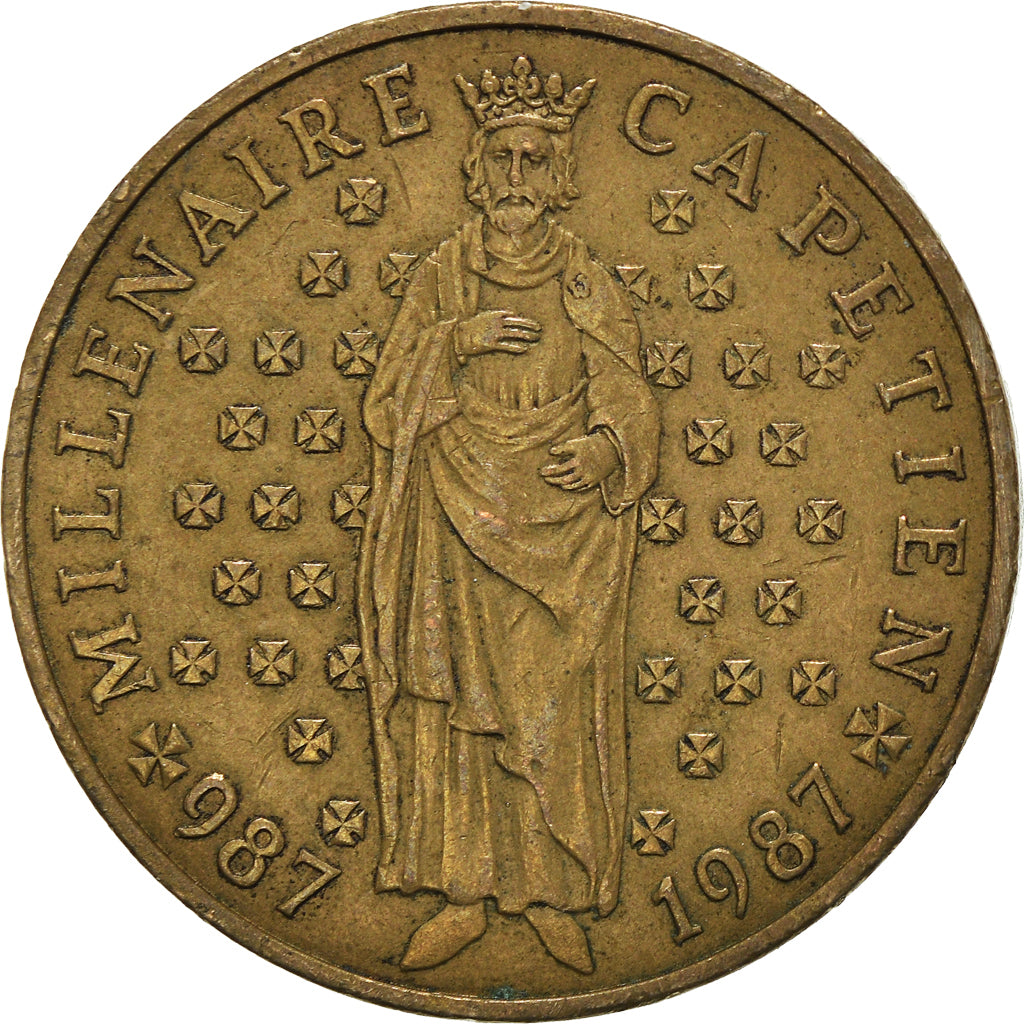 Munten, Frankrijk, 10 Francs, 1987