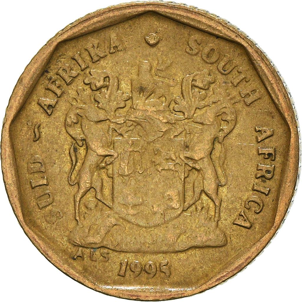 Münze, Südafrika, 10 Cents, 1995