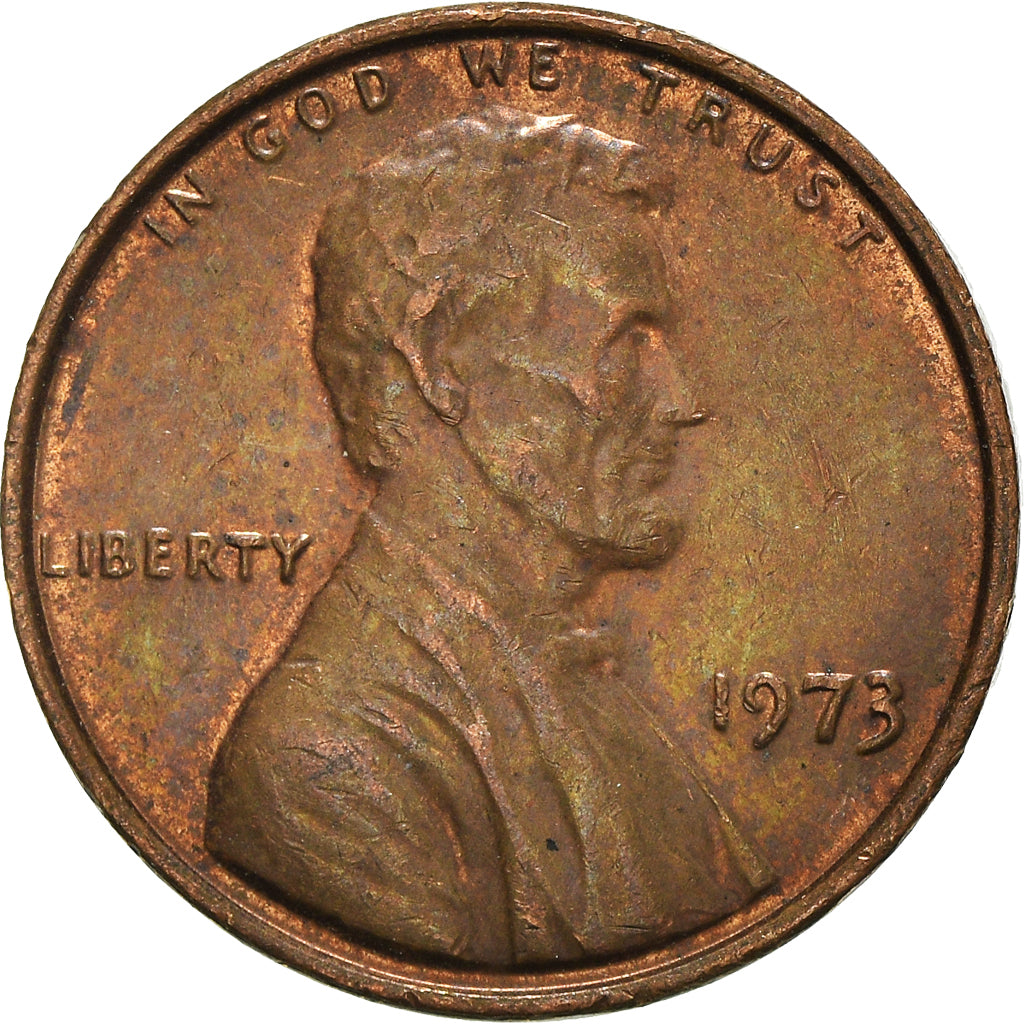 Moneta, Stati Uniti, Cent, 1973
