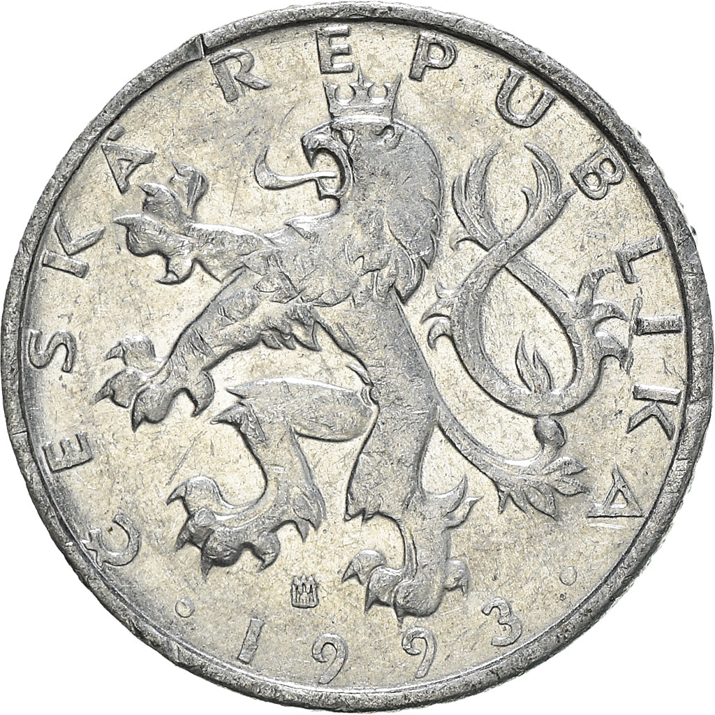 Moneta, Repubblica Ceca, 50 Haleru, 1993