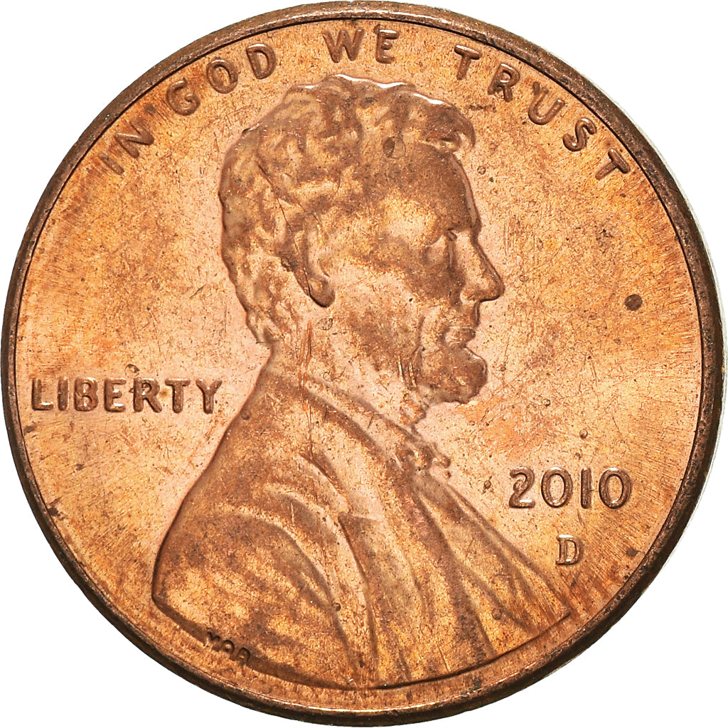Coin, United States, Cent, 2010