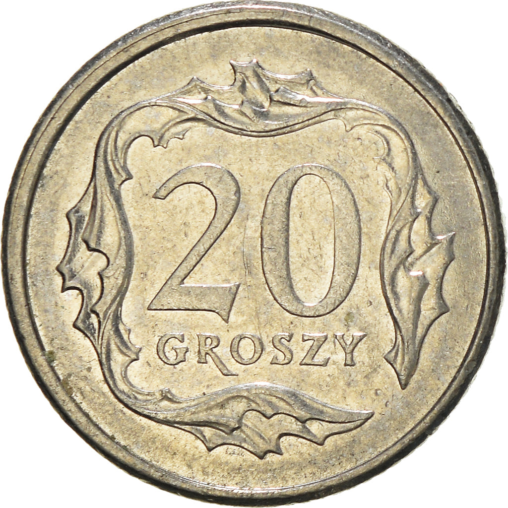 Munten, Polen, 20 Groszy, 2008
