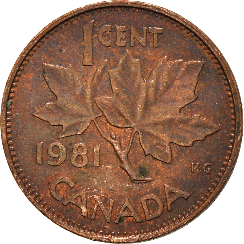 Moneta, Canada, Cent, 1981