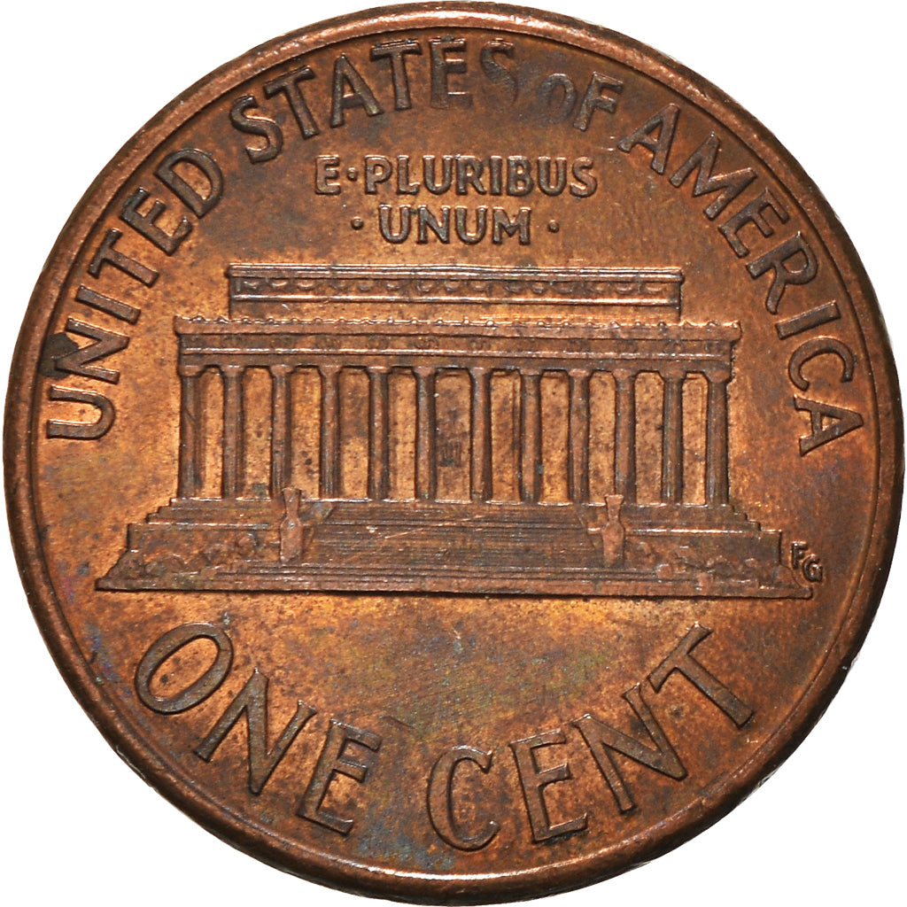 Moneta, Stati Uniti, Cent, 1990