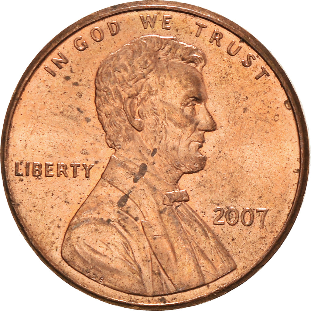 Moneta, Stati Uniti, Cent, 2007