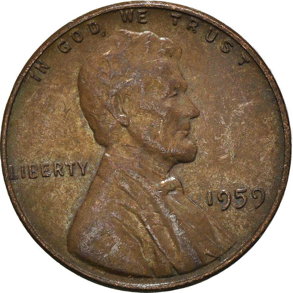 Münze, Vereinigte Staaten, Cent, 1959