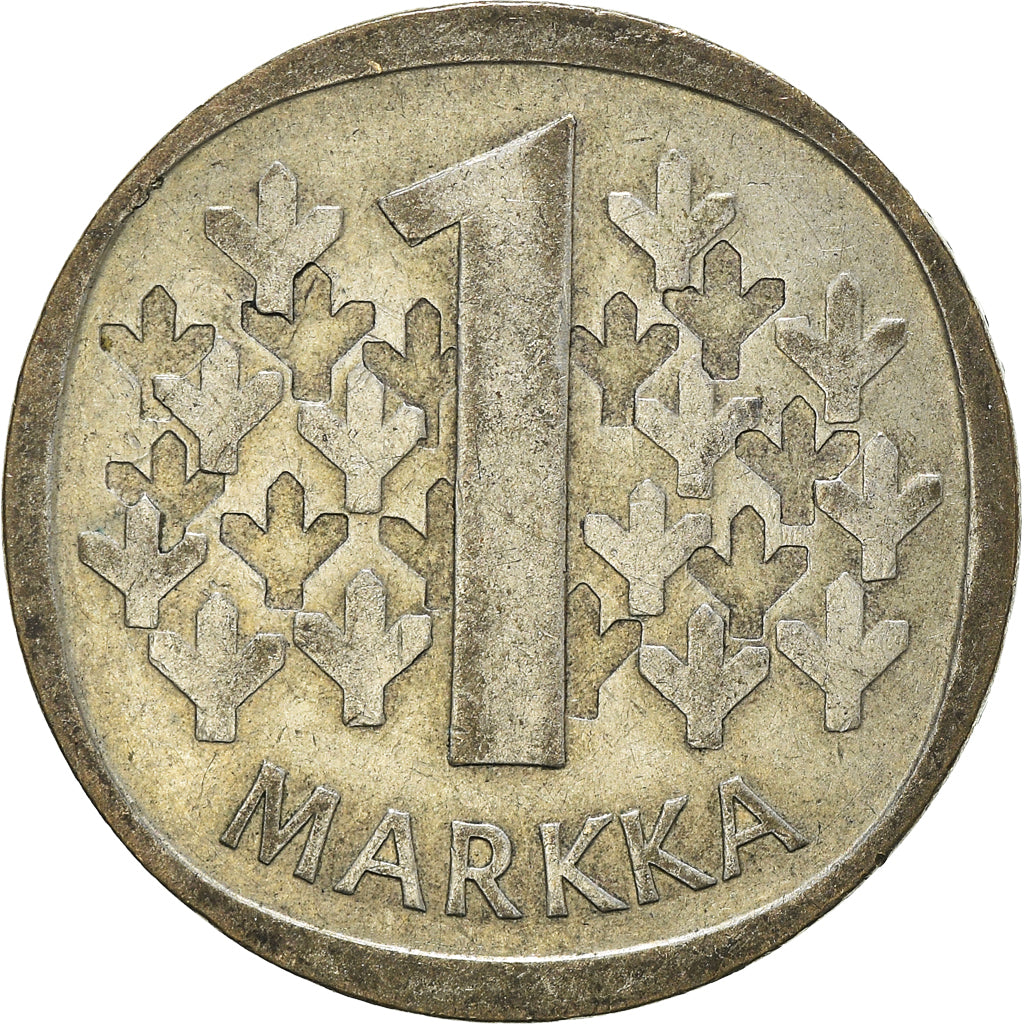 Coin, Finland, Markka, 1965