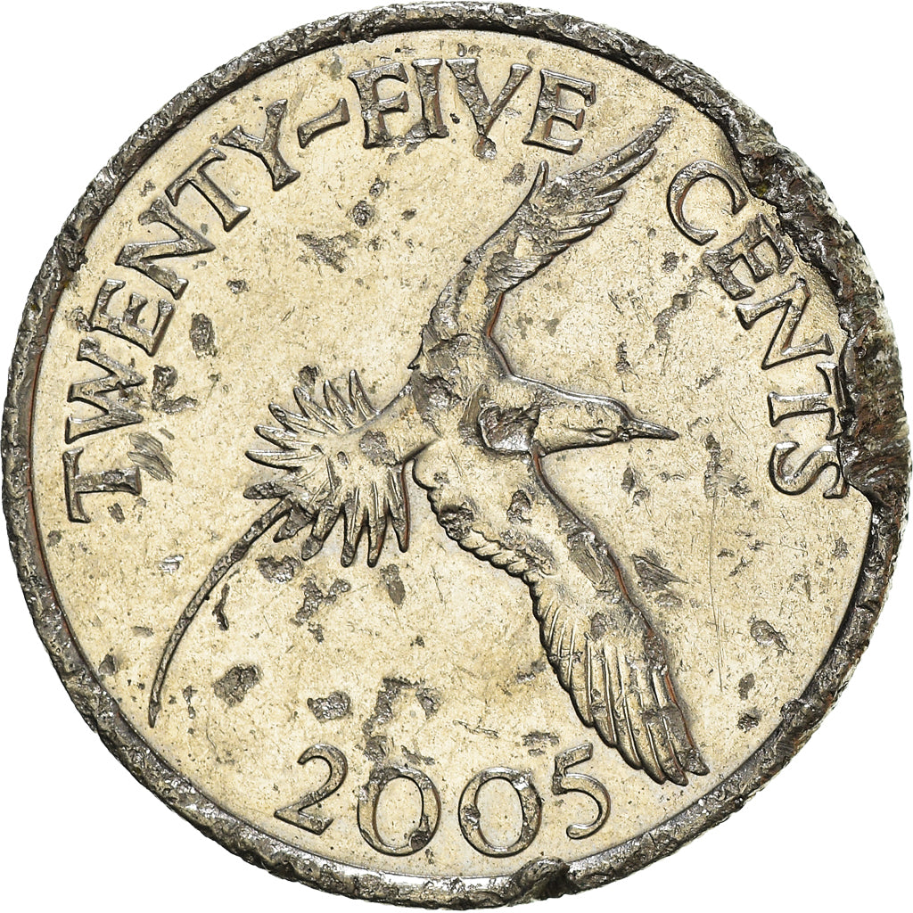Coin, Bermuda, 25 Cents, 2005