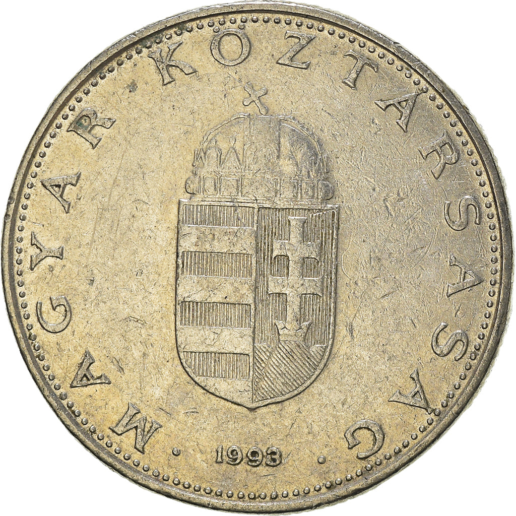Münze, Ungarn, 10 Forint, 1993