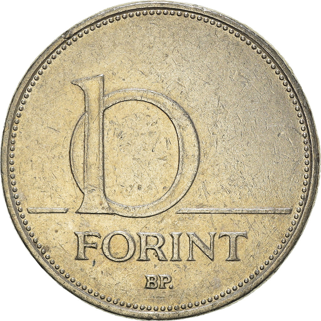 Münze, Ungarn, 10 Forint, 1993