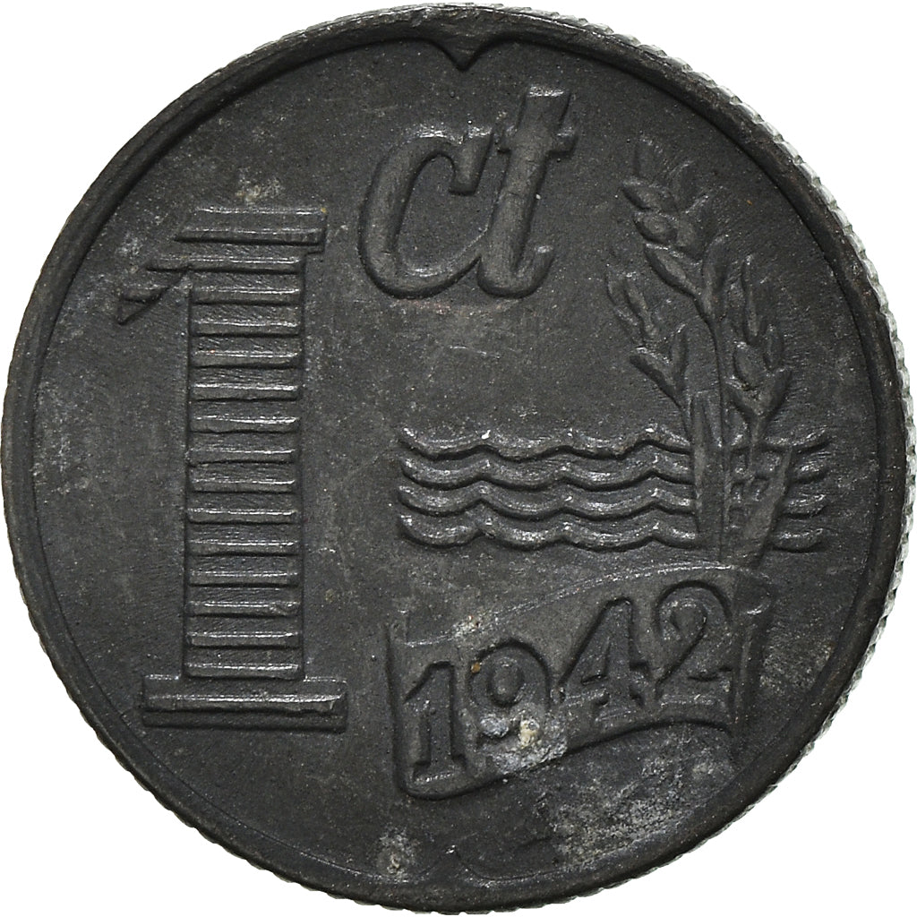 Moeda, Países Baixos, Cent, 1942