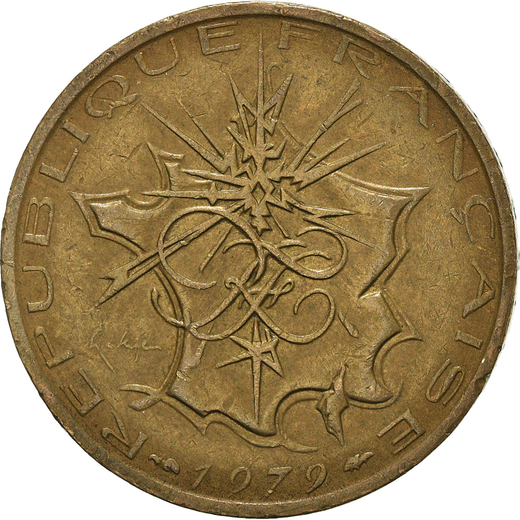 Moeda, França, 10 Francs, 1979