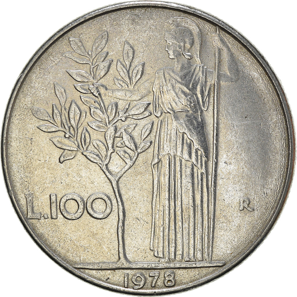 Coin, Italy, 100 Lire, 1978