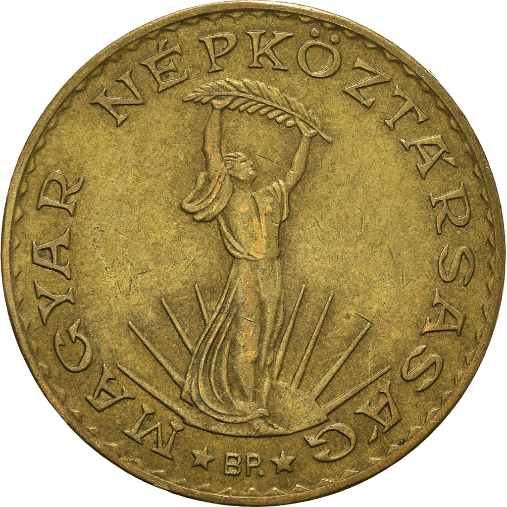 Moneda, Hungría, 10 Forint, 1985