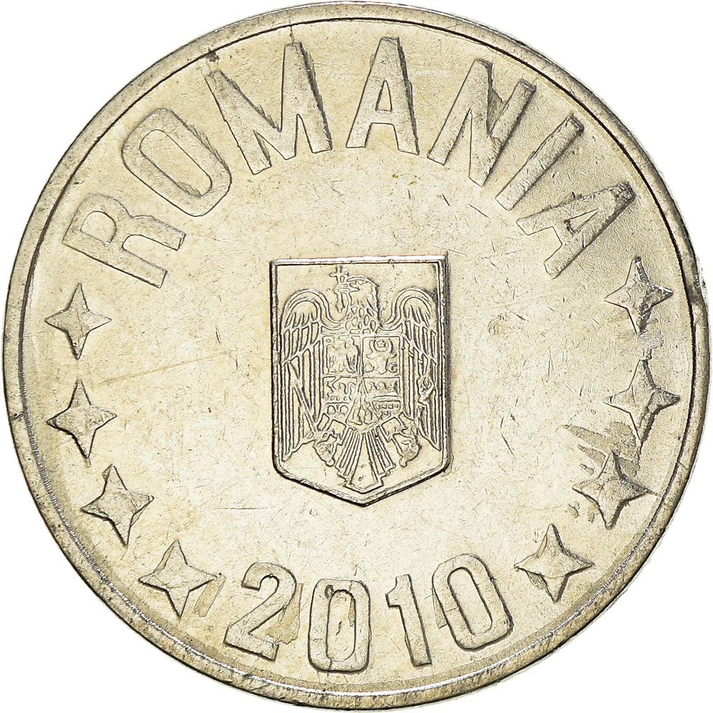 Monnaie, Roumanie, 10 Bani, 2010
