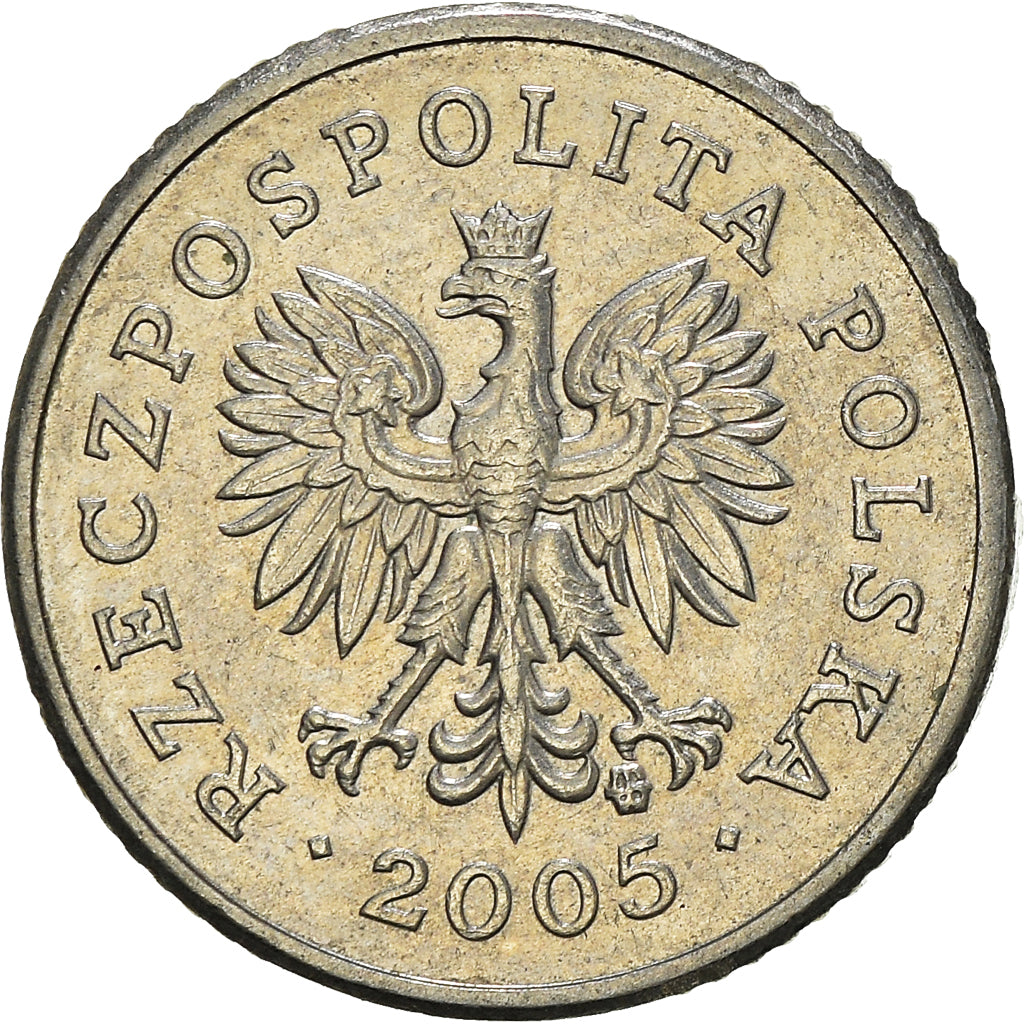 Moneta, Polonia, 10 Groszy, 2005