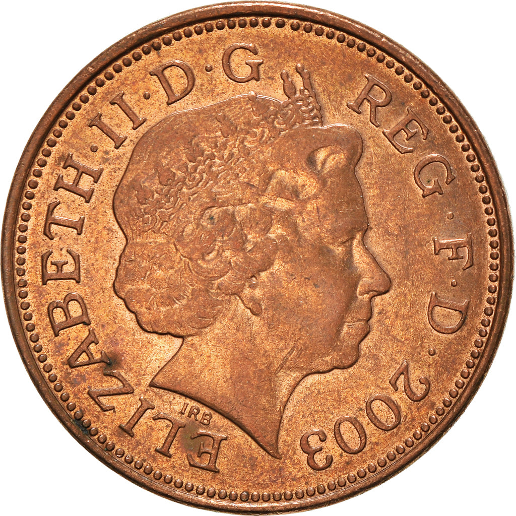 Moeda, Grã-Bretanha, 2 Pence, 2003