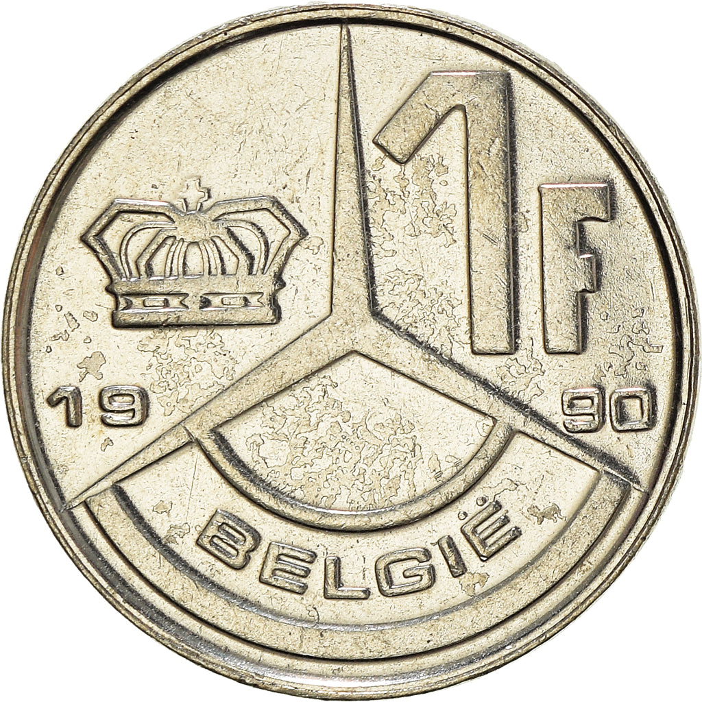 Munten, België, Franc, 1990