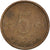 Monnaie, Finlande, 5 Pennia, 1965
