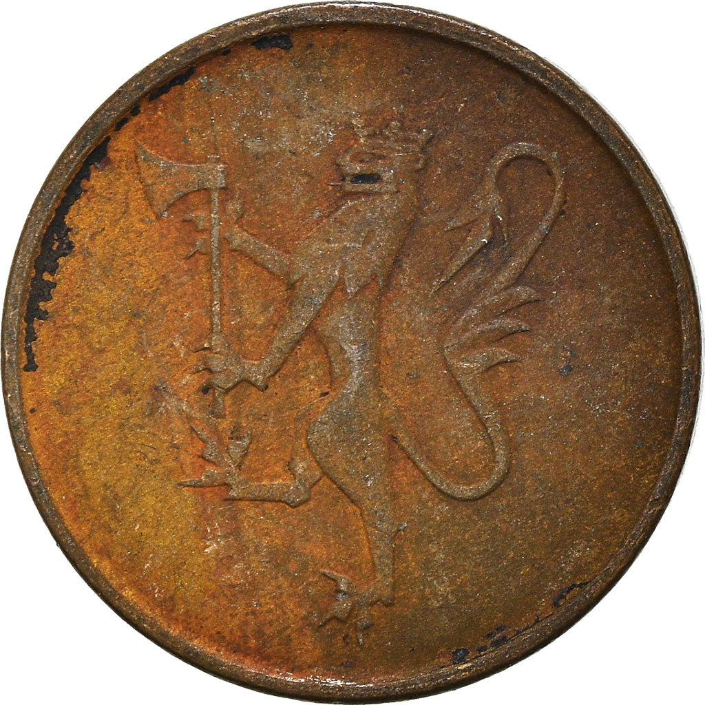 Münze, Norwegen, 5 Öre, 1974