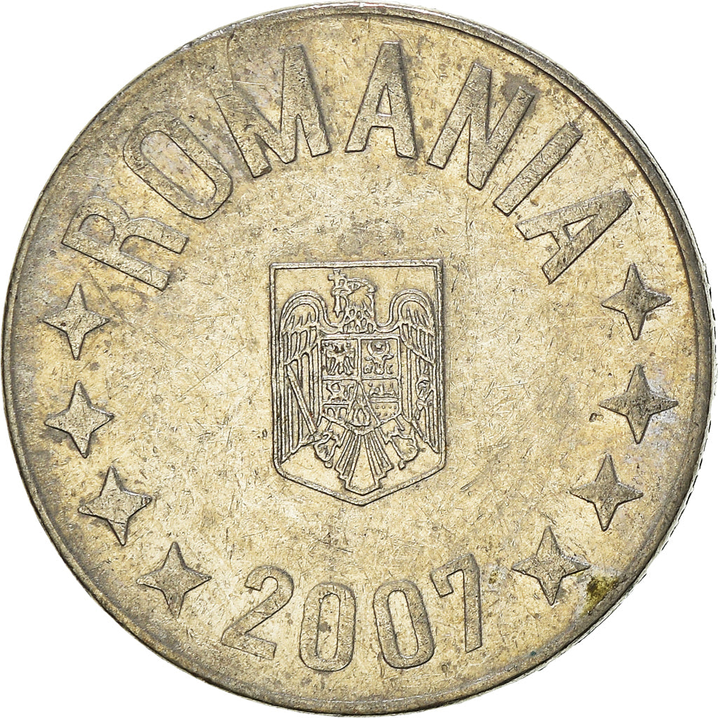 Monnaie, Roumanie, 10 Bani, 2007