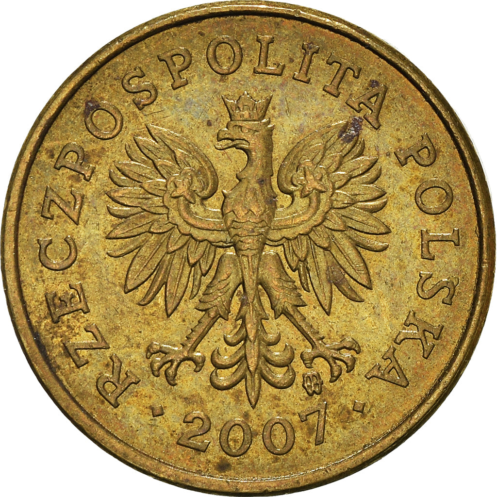 Moneta, Polonia, 2 Grosze, 2007