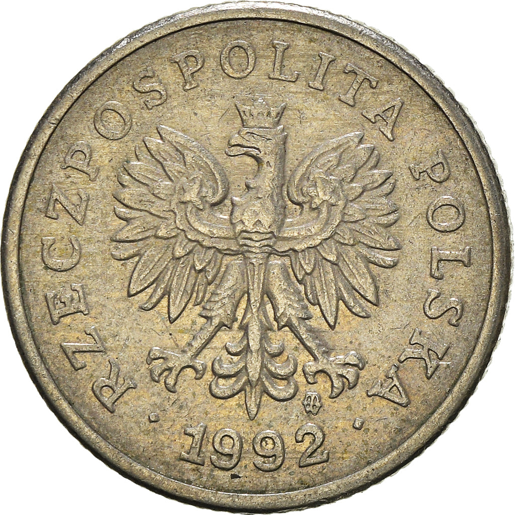 Moneta, Polonia, 20 Groszy, 1992