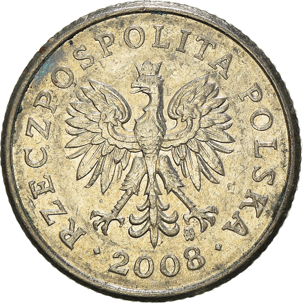 Moneta, Polonia, 20 Groszy, 2008