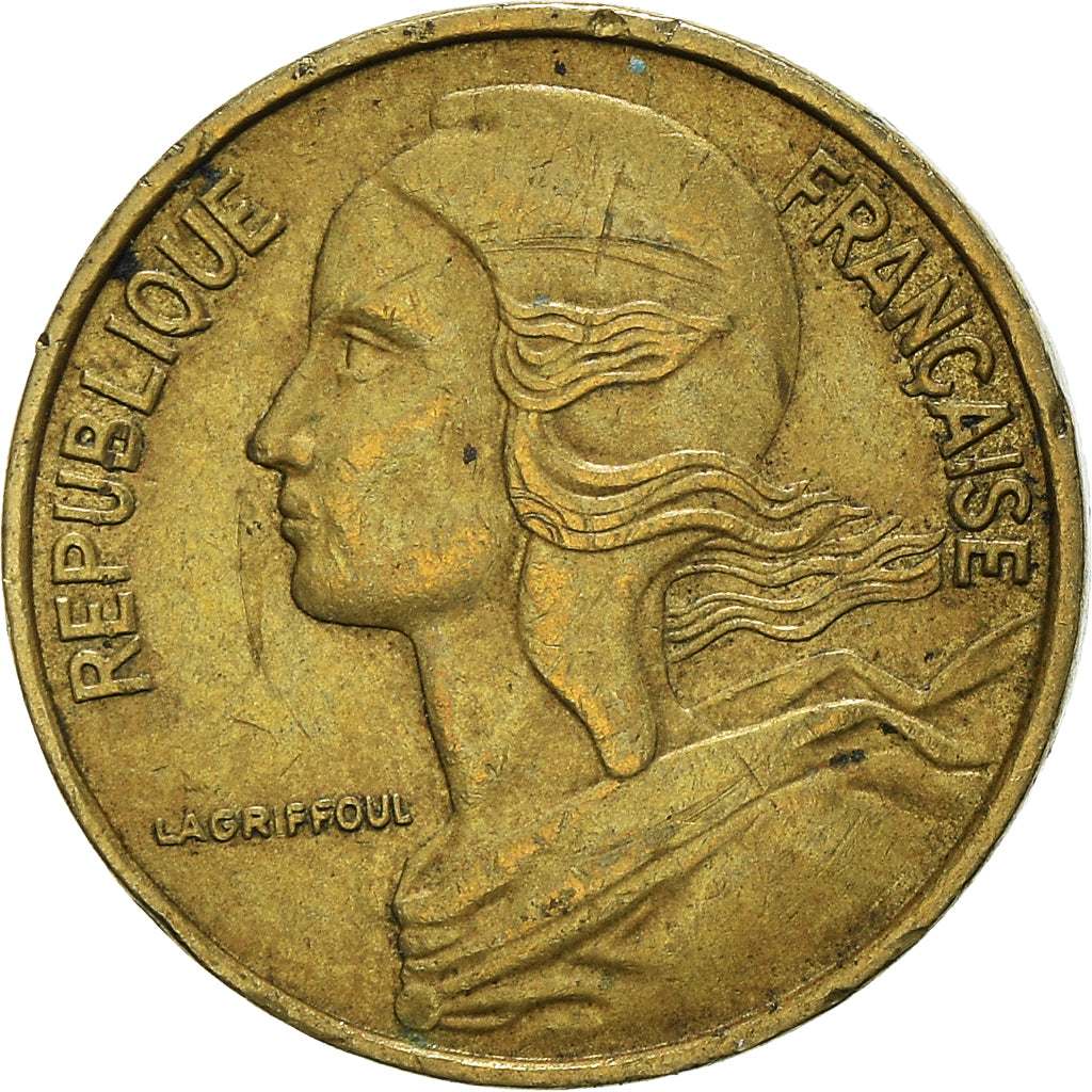 Munten, Frankrijk, 5 Centimes, 1973