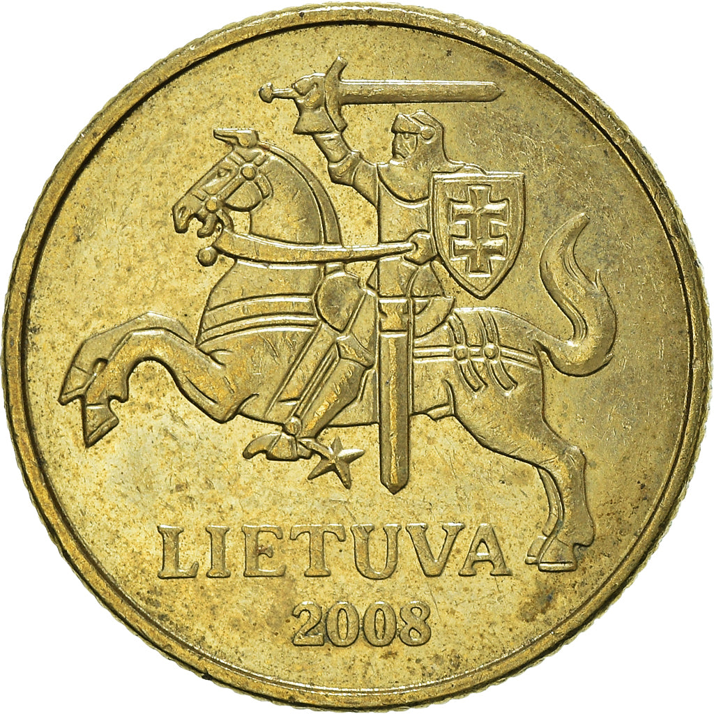 Moneda, Lituania, 20 Centu, 2008