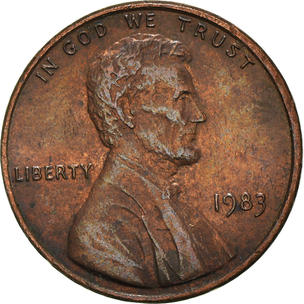 Moneta, Stati Uniti, Cent, 1983