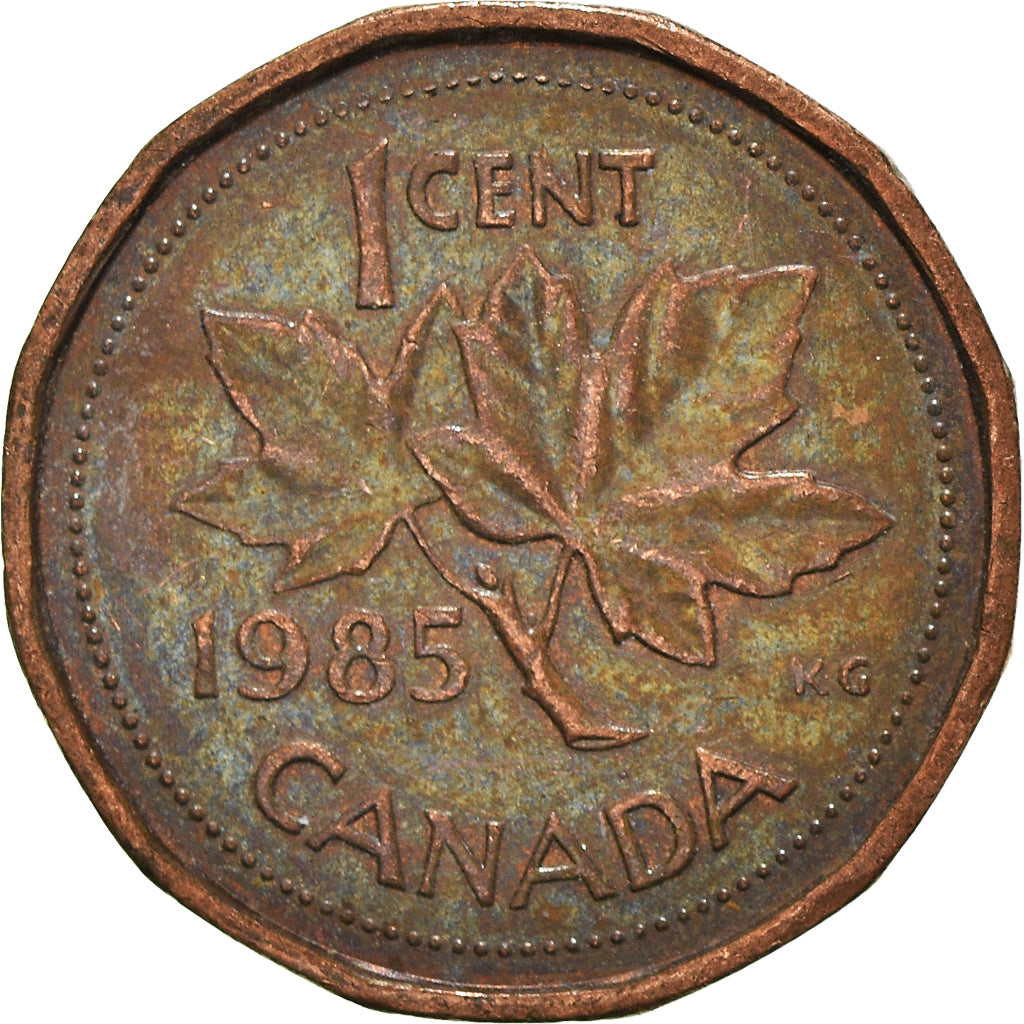 Moneta, Canada, Cent, 1985