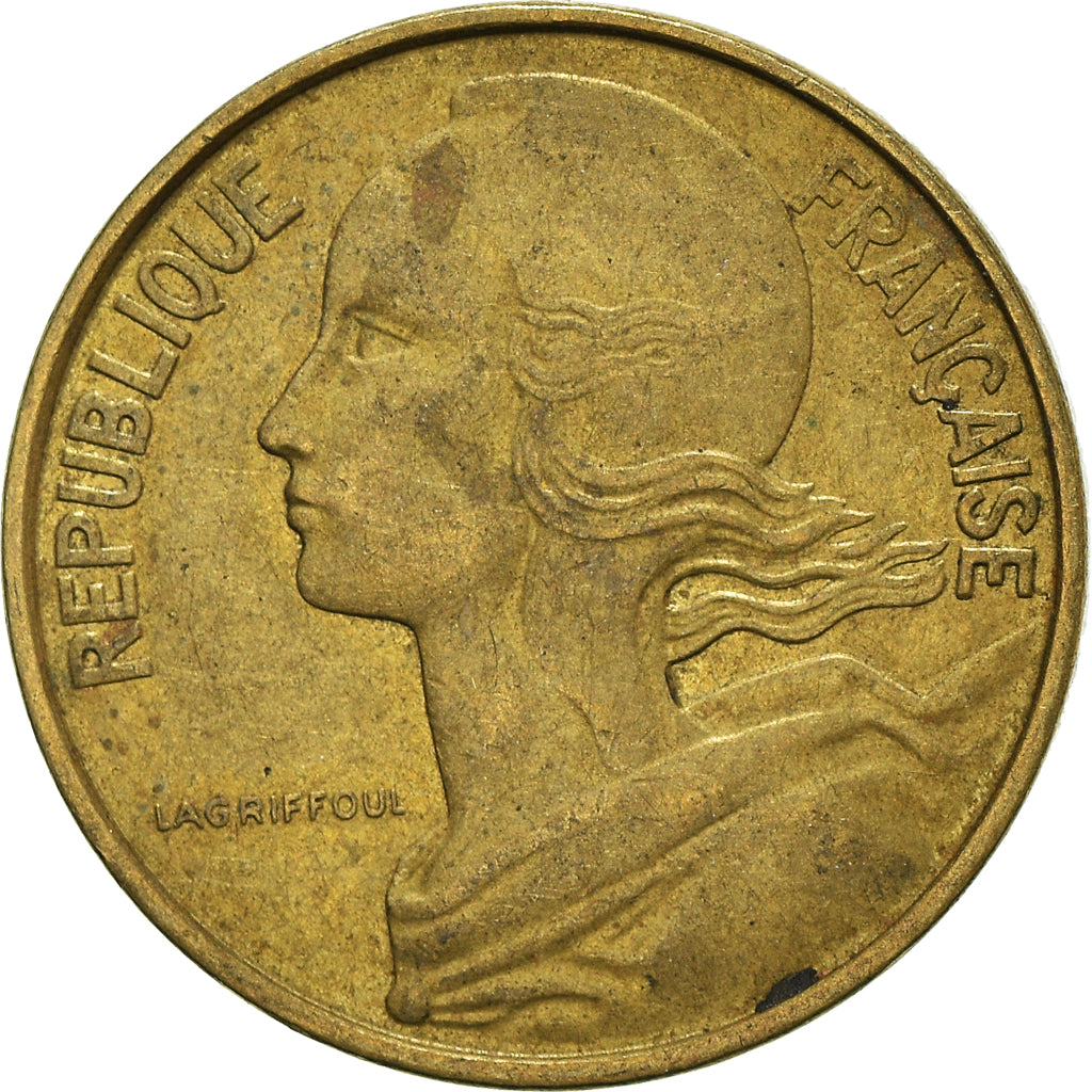 Monnaie, France, 10 Centimes, 1967