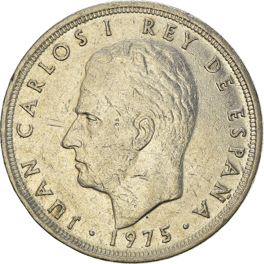 Moneta, Hiszpania, 5 Pesetas, 1975 (79)