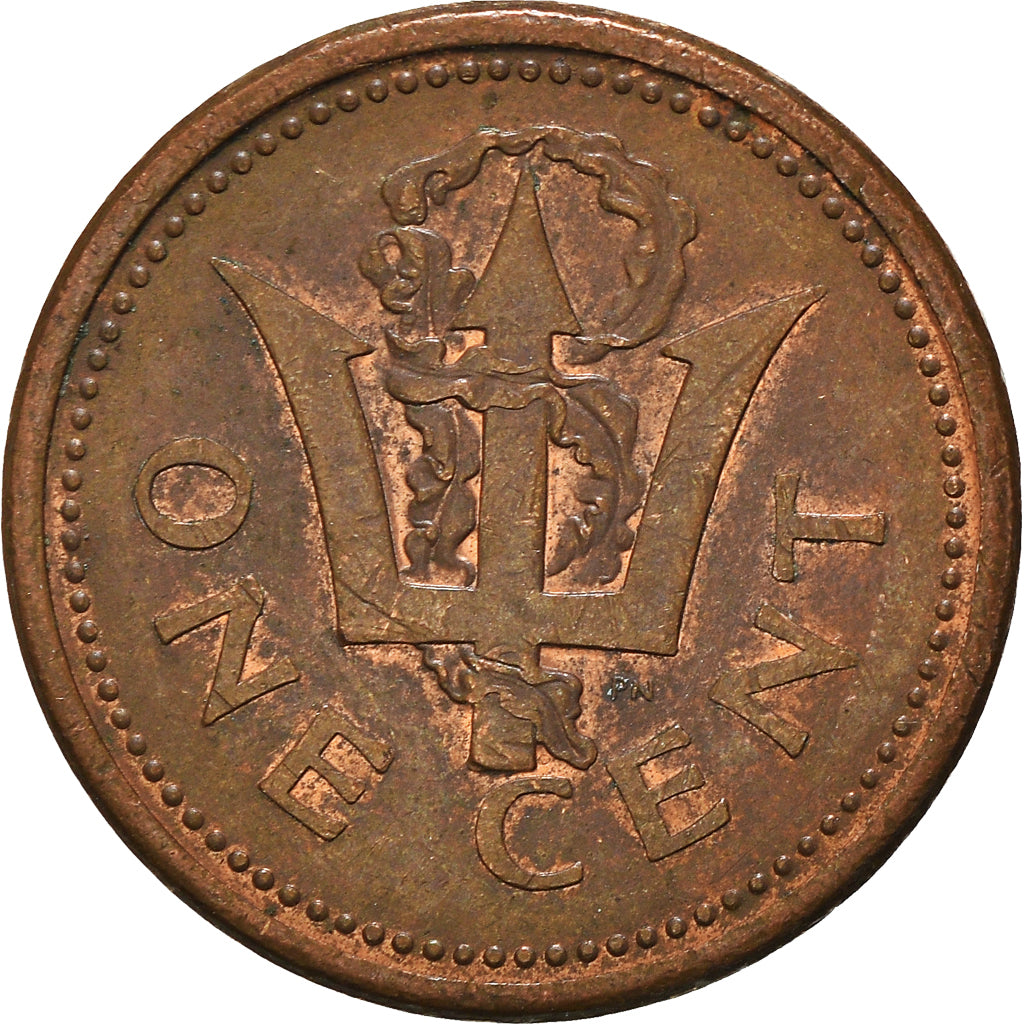 Munten, Barbados, Cent, 1989