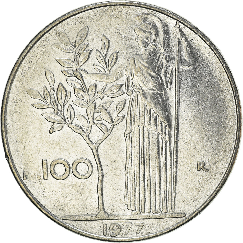 Moneta, Włochy, 100 Lire, 1977