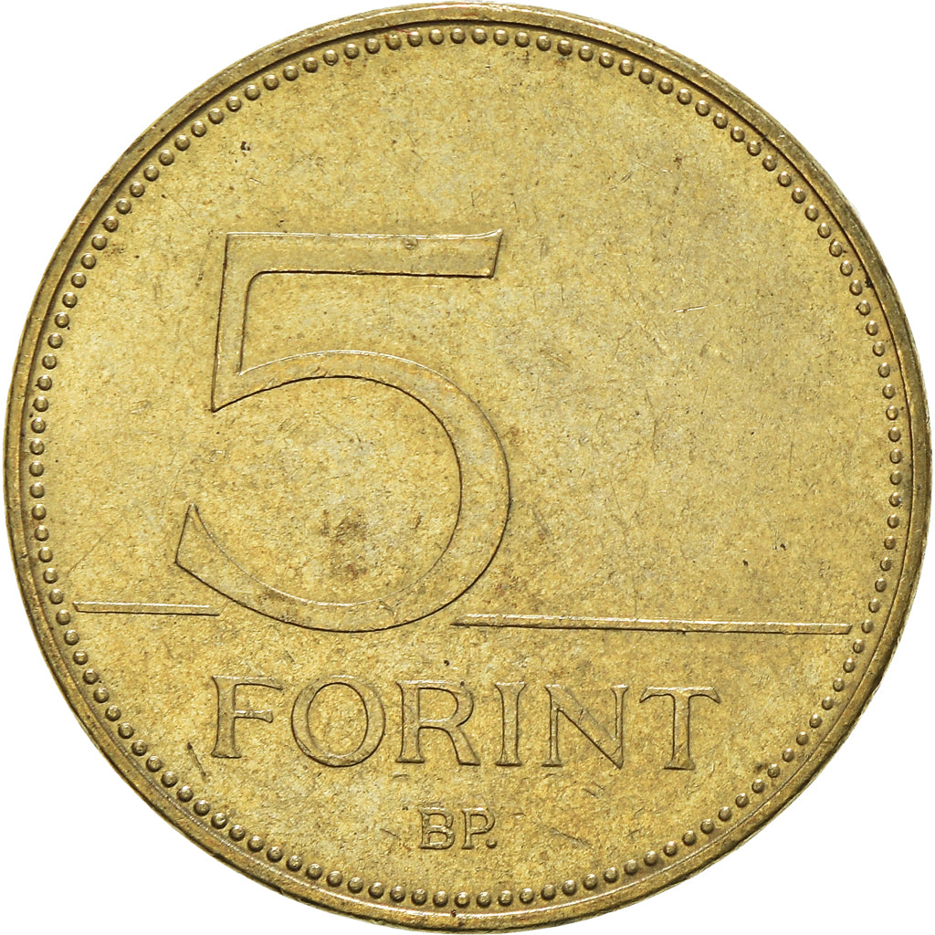 Moneda, Hungría, 5 Forint, 2008