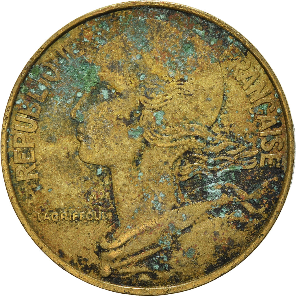 Münze, Frankreich, 20 Centimes, 1976