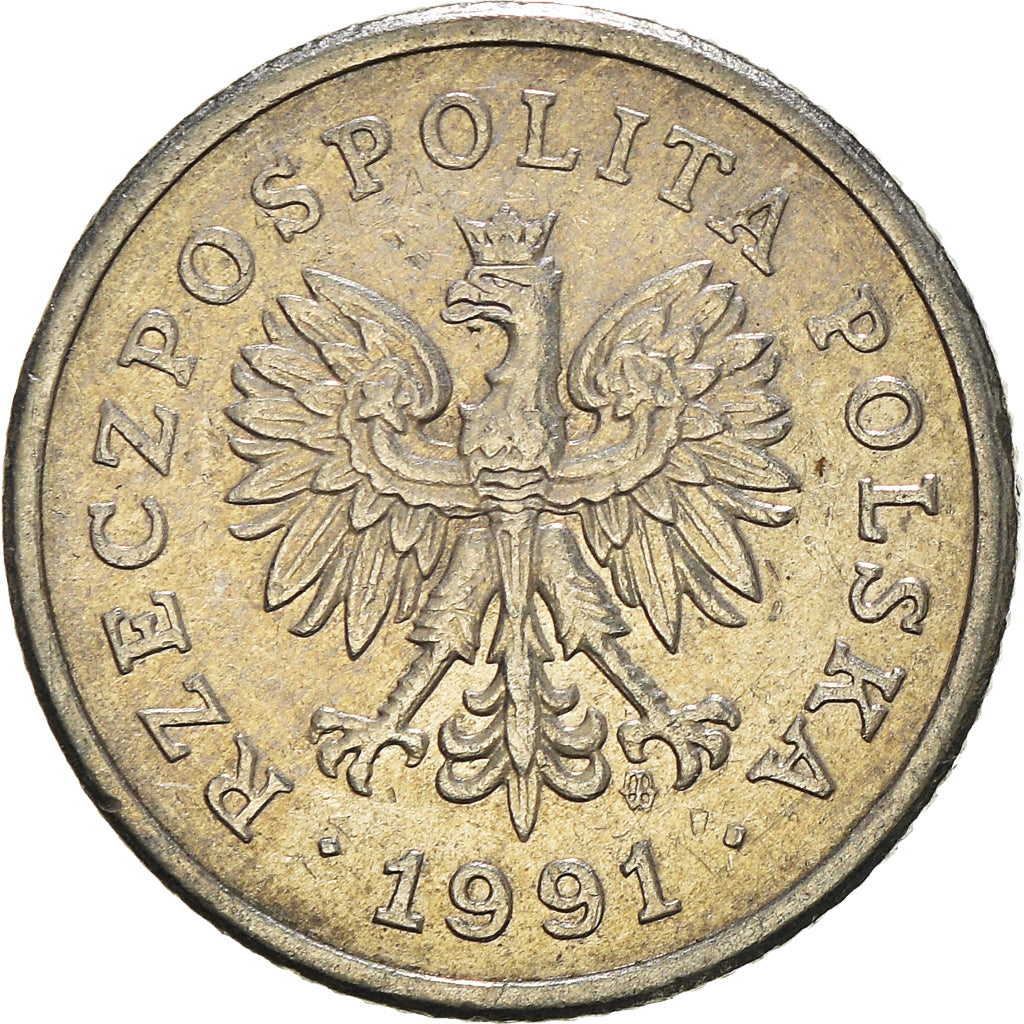 Munten, Polen, 20 Groszy, 1991