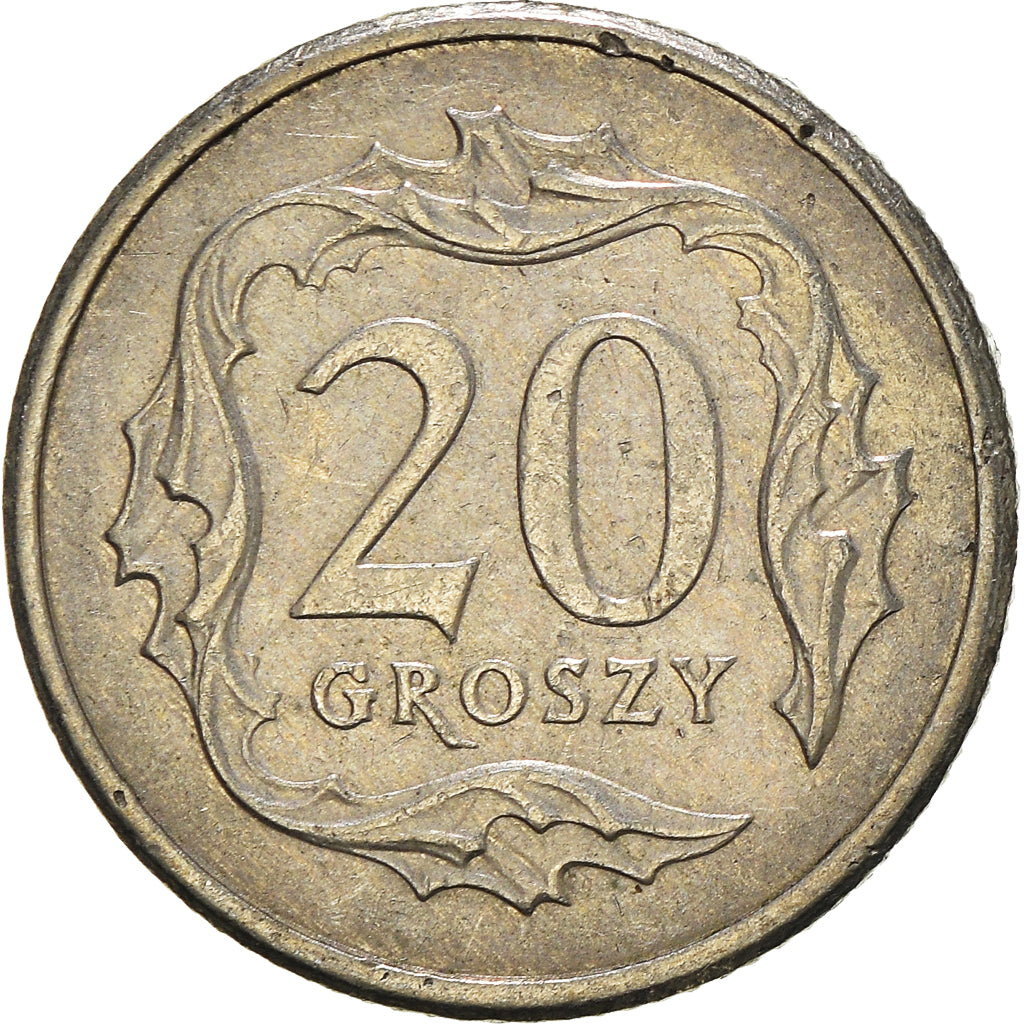 Munten, Polen, 20 Groszy, 1991