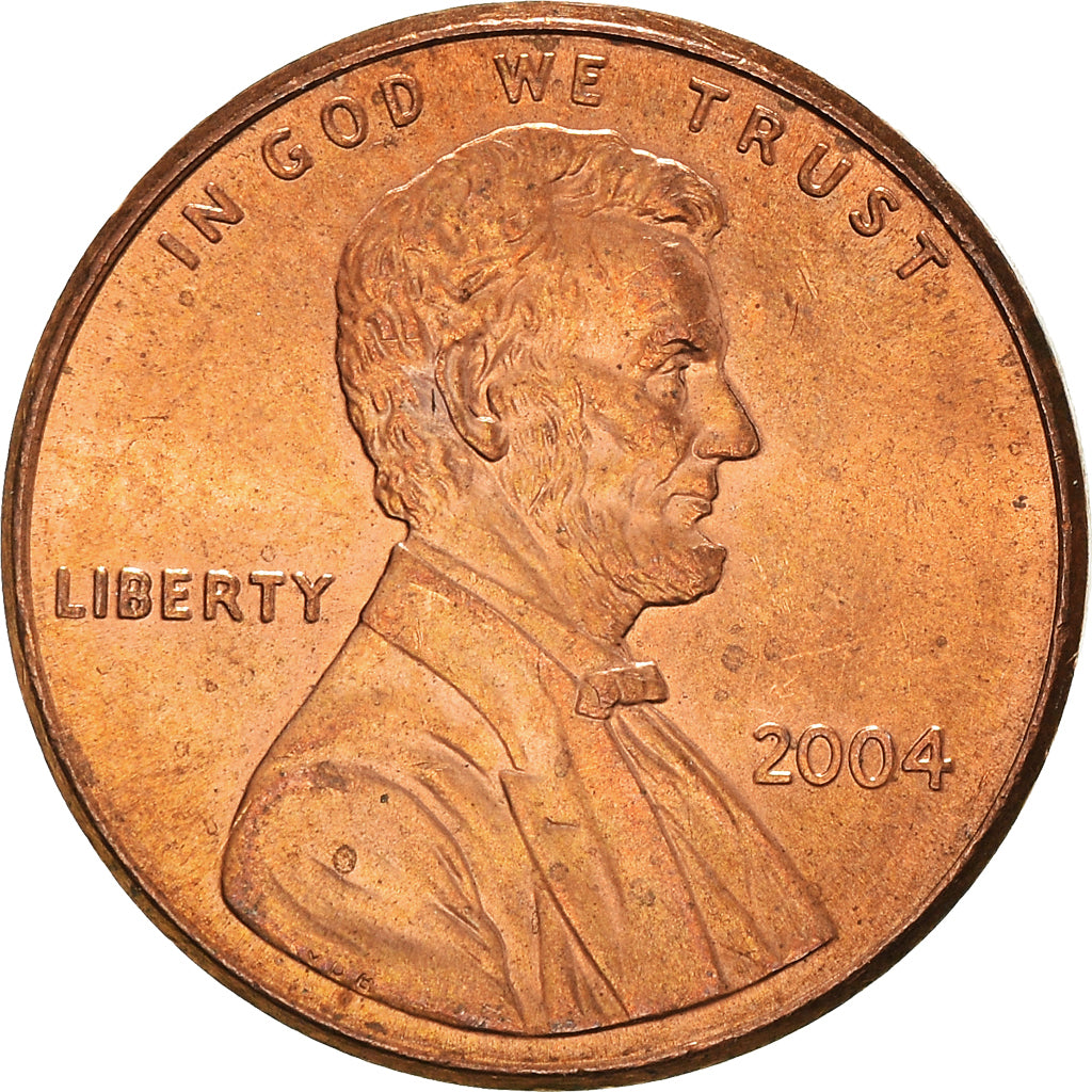 Münze, Vereinigte Staaten, Cent, 2004