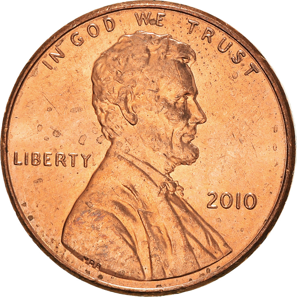Monnaie, États-Unis, Cent, 2010
