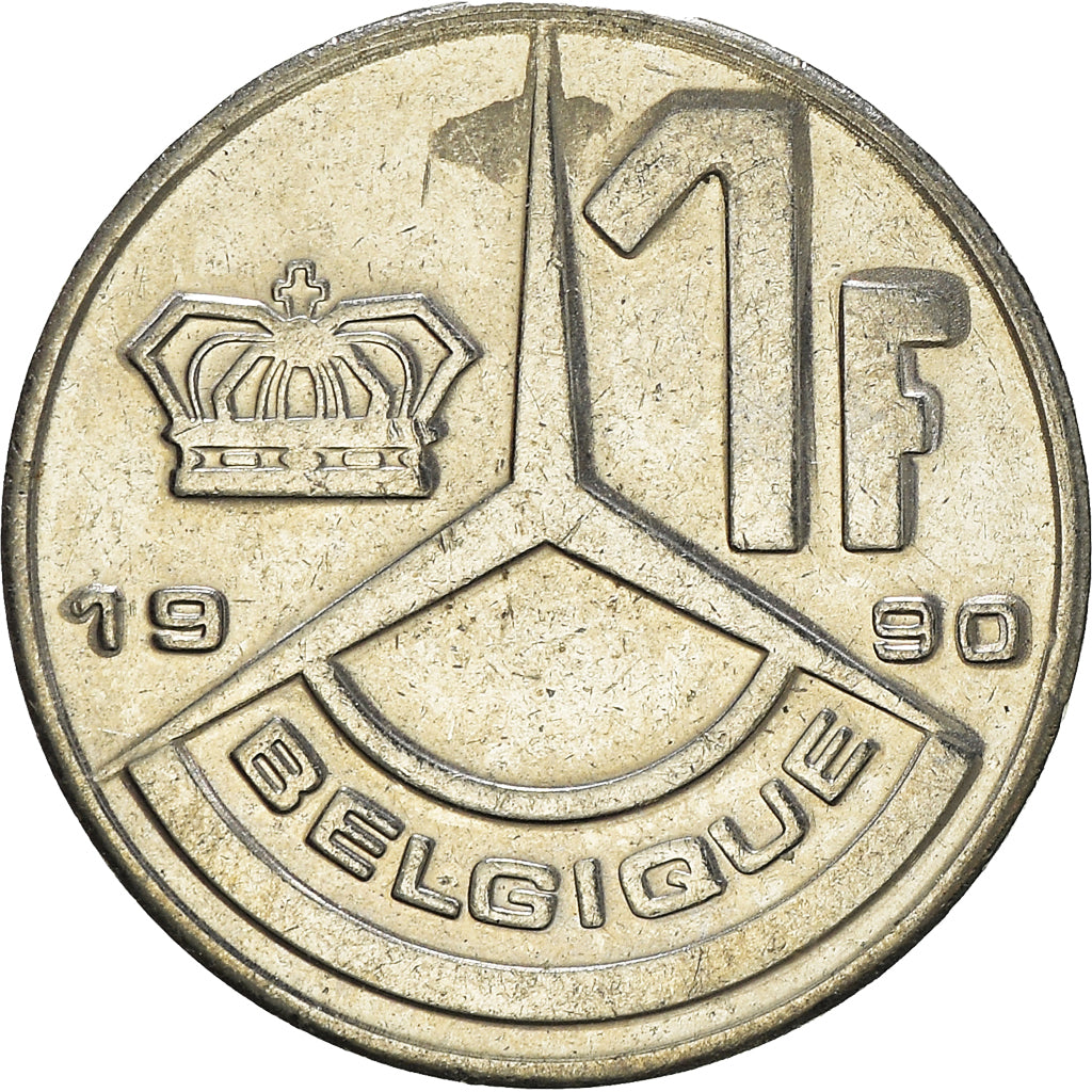 Munten, België, Franc, 1990