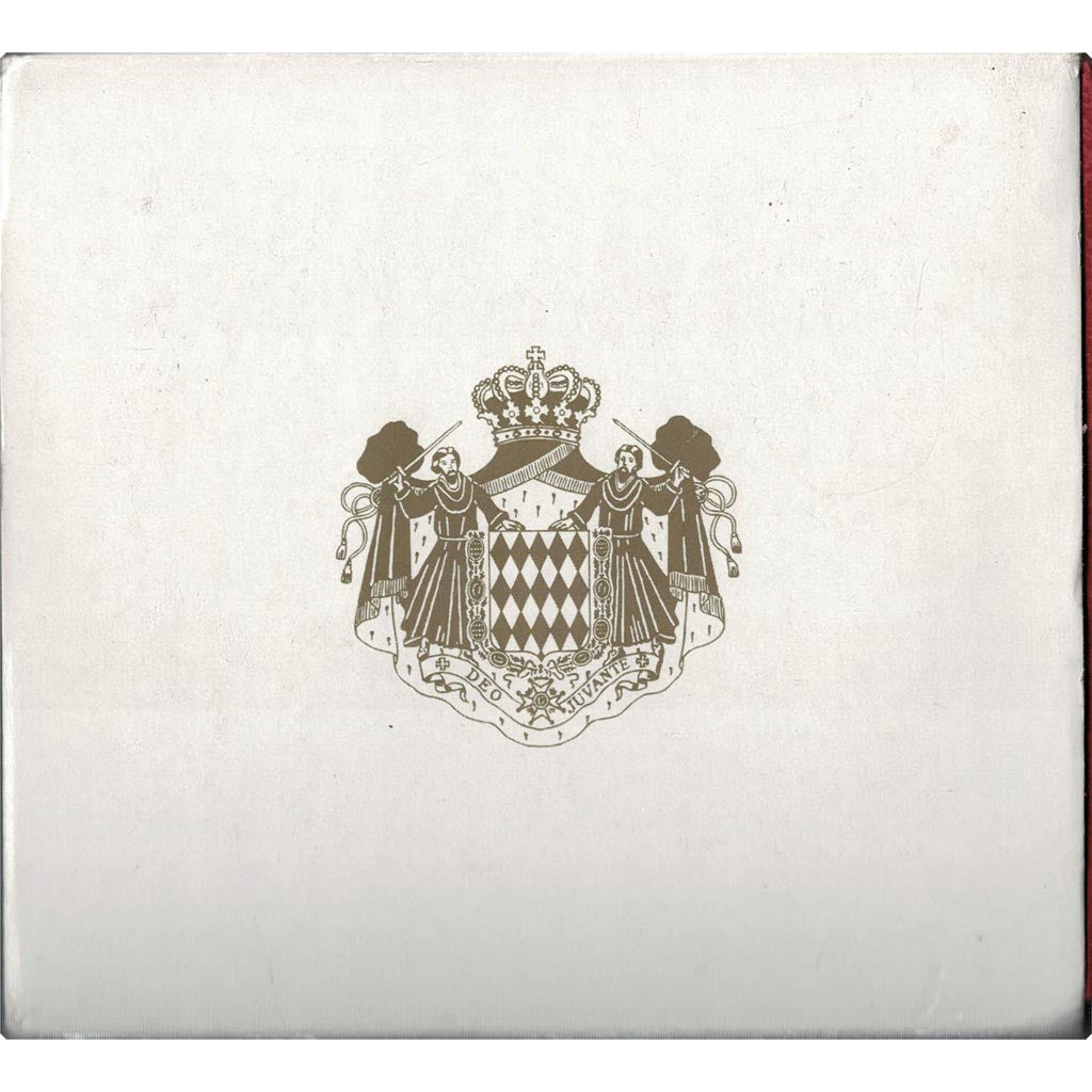 Monaco, Proof Euro Set of 8 coins, 2001