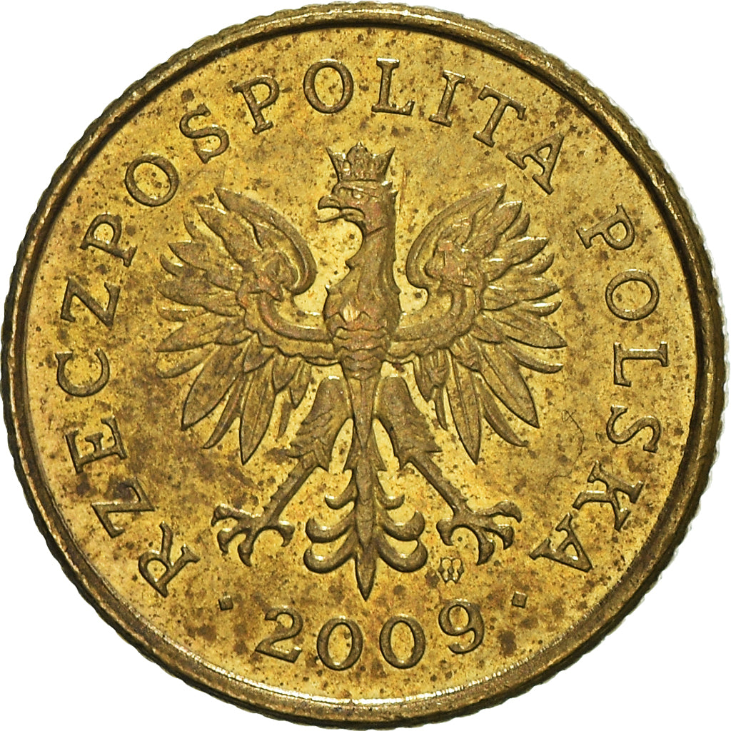 Moneda, Polonia, Grosz, 2009