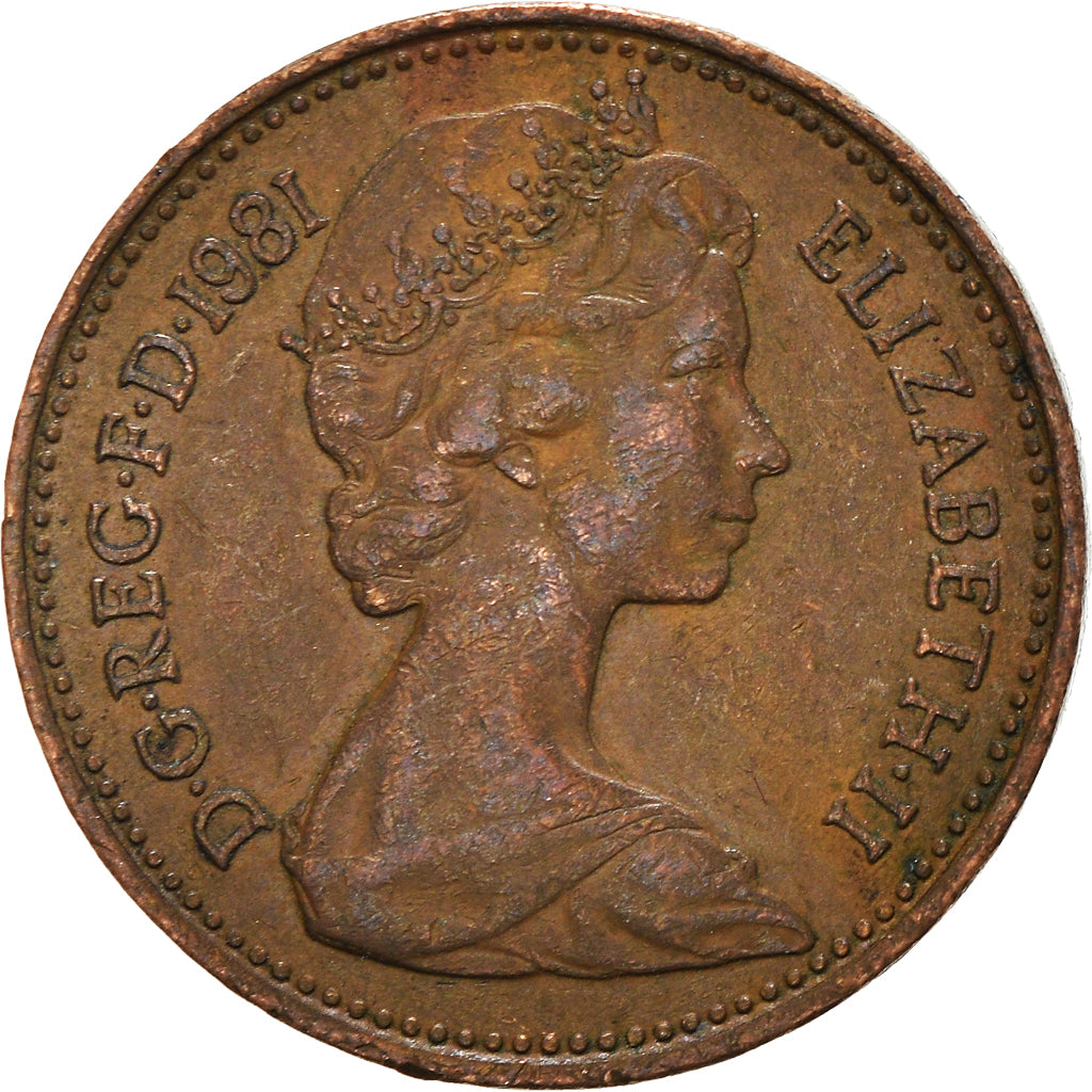Moneta, Gran Bretagna, New Penny, 1981