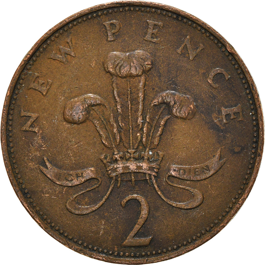 Moeda, Grã-Bretanha, 2 New Pence, 1971