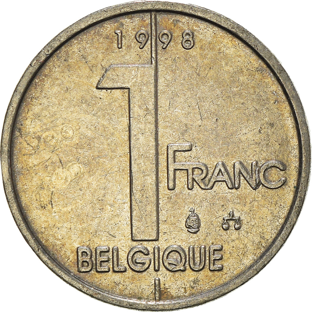 Moneta, Belgio, Franc, 1998