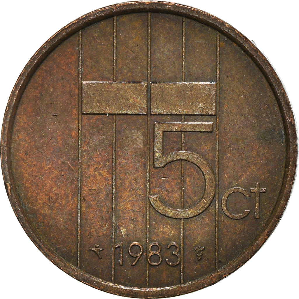 Moneta, Holandia, 5 Cents, 1983