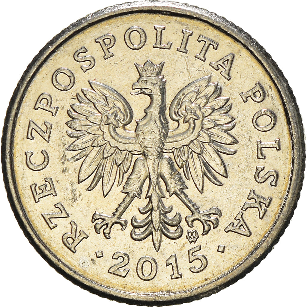 Moneta, Polonia, 20 Groszy, 2015
